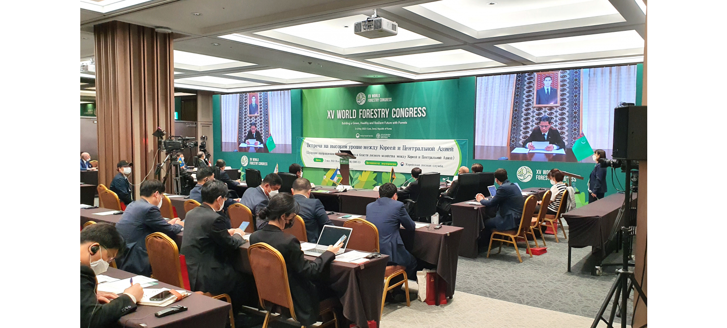 TURKMENISTAN DELEGATION ATTENDED THE XV WORLD FORESTRY CONGRESS IN SEOUL